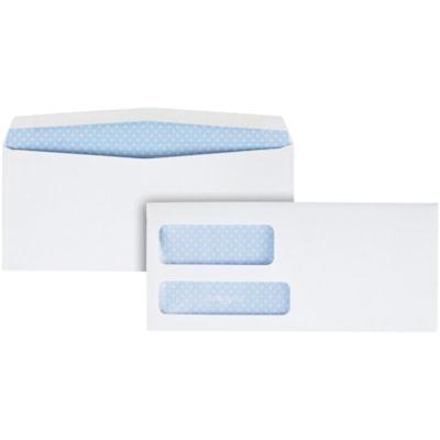 DOUBLE WINDOW ENVELOPE FOR