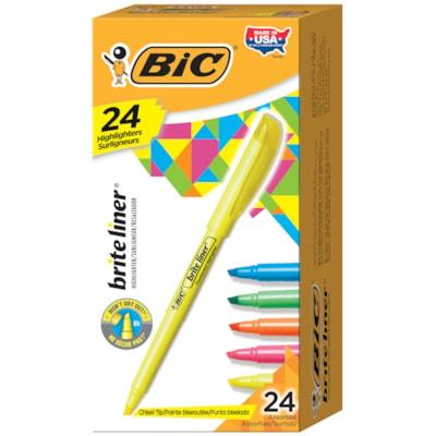 BIC BRITE LINER HILITER ASST