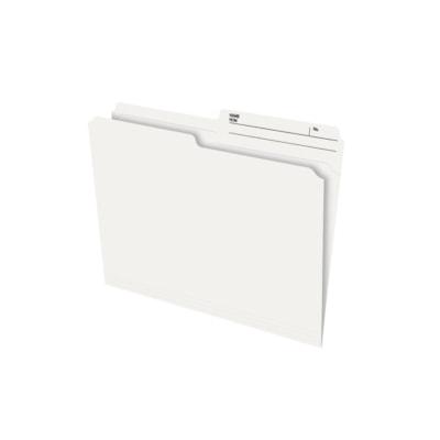 FILE FOLDER IVORY LTR 1/2 TAB