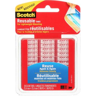 SCOTCH REUSABLE TABS 1X1