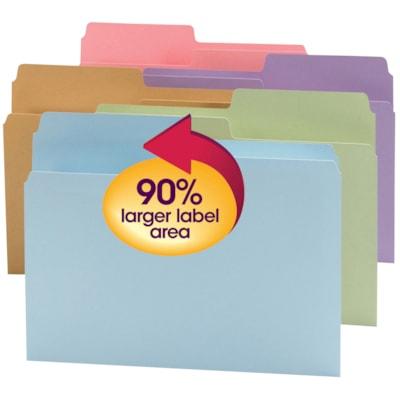 SMEAD SUPERTAB FOLDER ASSORT