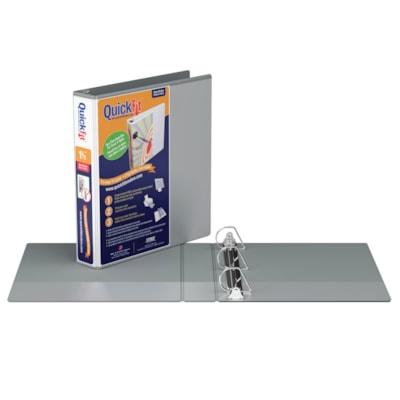 QUICKFIT BINDER 1.5 GREY ANGL