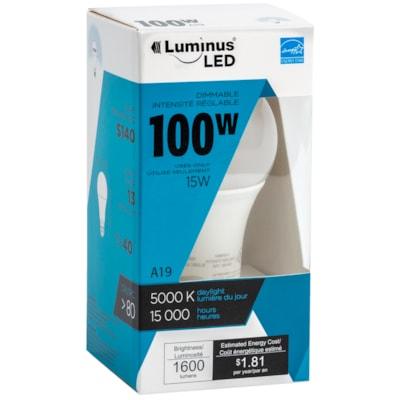 LED BULB 15W OMNI A19 5000K