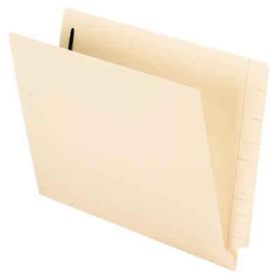 Pendaflex Straight Tab Cut Letter Recycled Expanding File with Fastener - 3/4" (19.05 mm) Expansion - 2 x Bonded Fastener(s) - 2" (50.80 mm) Fastener Capacity - End Tab Location - 11 pt. (3.87 mm) - 2 Plys - Manila - Manila - 10% Recycled - 50 / Box