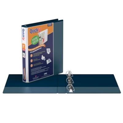 QUICKFIT BINDER 1 NAVY, ANGLE