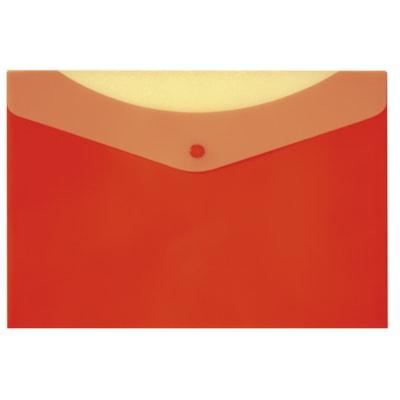 ENVELOPE 2 POCKET POLY ORANGE