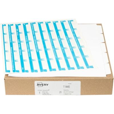 INDEX MAKER LASR DIVIDERS 5TAB