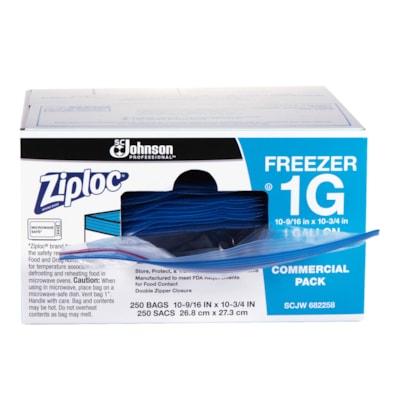 ZIPLOC PRO FREEZER 1GAL 250/BX