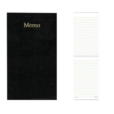 MEMO BOOK BLK 100PG 3-5/8 X6