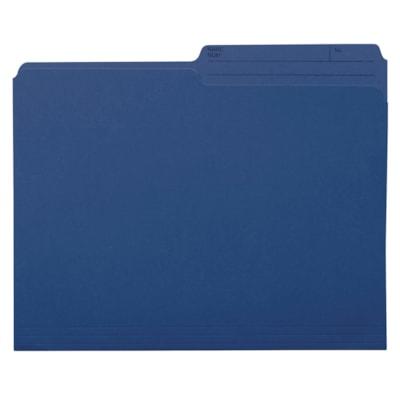 FILE FOLDER NAVY LTR