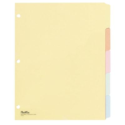 BINDER INDEX PLAIN 5 TABS LTR