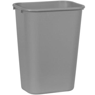 DESKSIDE WASTEBASKET 39L GRAY