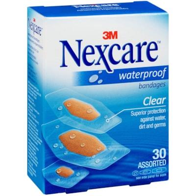 3M WATERPROOF BANDAGES-30 PK