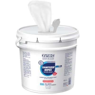 ZYTEC SANITIZER WIPES 800/PK