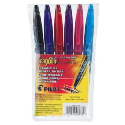 FRIXION PEN HEAT ERASE 6PK