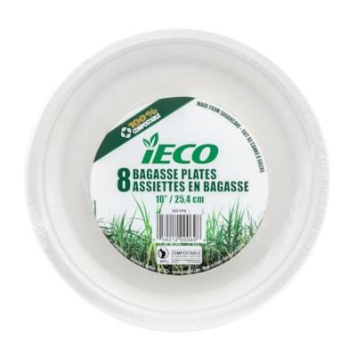IECO 10 BAGSE PLATE 24PK/CS