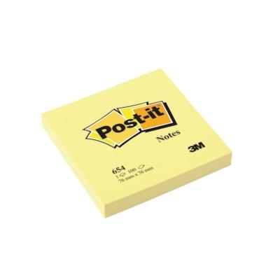 Post-it Notes - 3" x 3" - Canary Yellow - 100 Sheets - 1 Pack