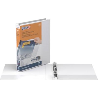 QUICKFIT BINDER 1 WHITE ROUND