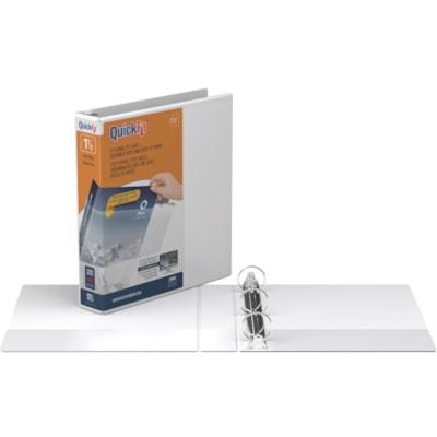 QUICKFIT BINDER 1.5 WHITE RND