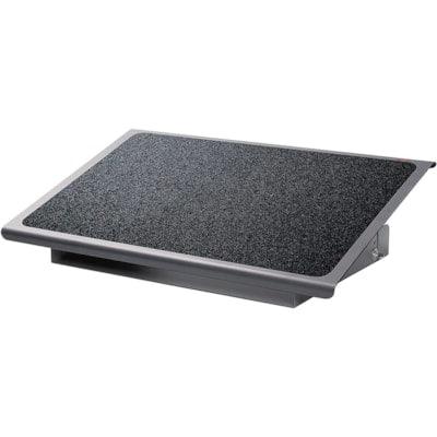 3M ADJUSTABLE FOOTREST BLACK