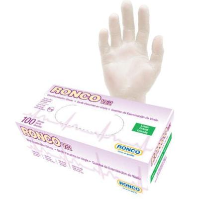 VE2 VINYL EXAM GLOVE CLEAR L