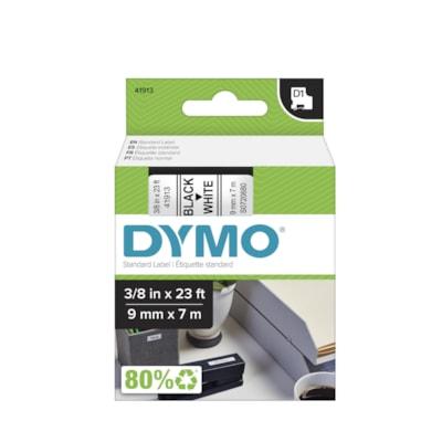 LBLMAKR TAPE DYMO BLK ON WHT
