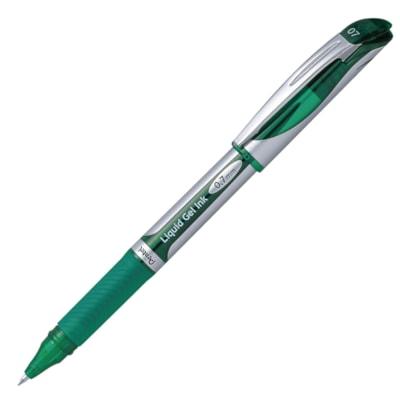 ENERGEL DLX GEL PEN GREEN MED