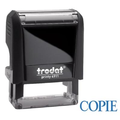 STAMP-COPIE-SELF INK FR. BLUE