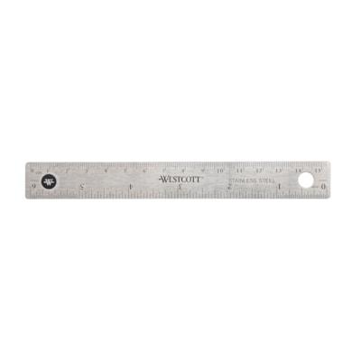 RULER STEEL FLEXIBLE 6IN/15CM