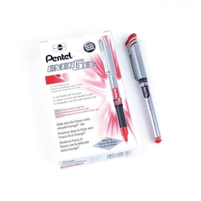 ENERGEL GEL PEN RED