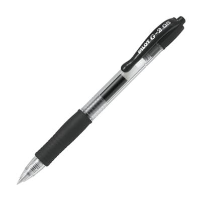 PEN GEL INK .5MM RETRACT. BLK