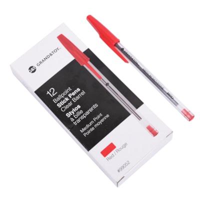 BALLPT PEN MEDIUM RED