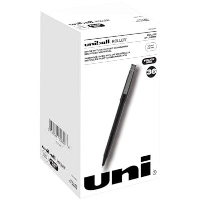 UNI-BALL STAN 0.5MM BLK 36/PK