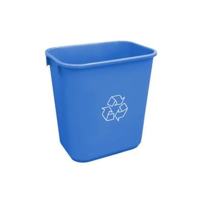 SOFT WASTEBASKET 26L BLUE