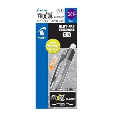 FRIXION ERAS GEL PEN PURP 12PK
