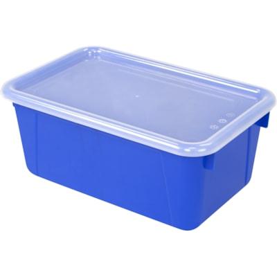 STOREX CUBBYBIN BLUW/TRANS CVR