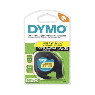 DYMO LABELING TAPE BLK ON YEL