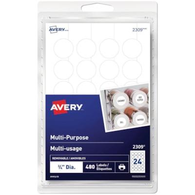 MULTI-PURPOSE REMOVABLE LABELS