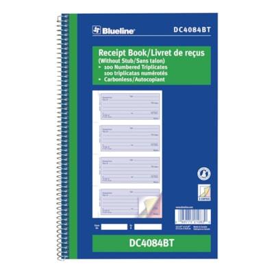 RECEIPT BOOK, BILINGUAL