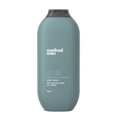Method Sea + Surf Body Wash 18oz / 532ml - Sea + Surf Scent - 17.99 fl oz (532 mL) - Dirt Remover - Body - Moisturizing - Clear - Biodegradable, Color-free, Paraben-free, Phthalate-free - 1 Unit