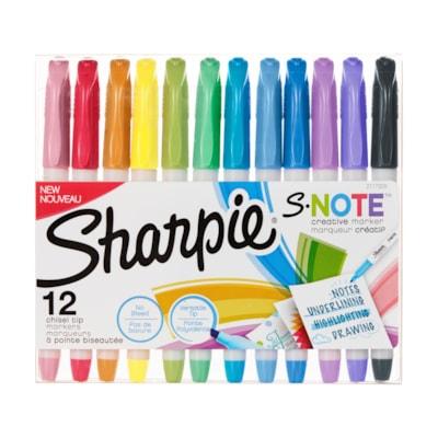 SHARPIE S-NOTE 12CT ASST