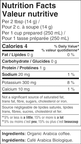 Kicking Horse Coffee - Kick Ass Blend, Ground 100% Arabica Coffee Dark Roast All Organic & Fairtrade 284 g
