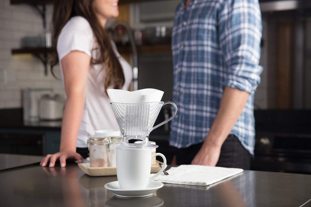 Melitta 625000 Bamboo Super Premium Coffee Filters, Green - 80 Count