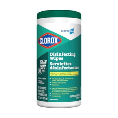 CLOROX WIPES 75 CT FRESH