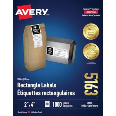 ADDRESS LABEL LASER 4X2 IN