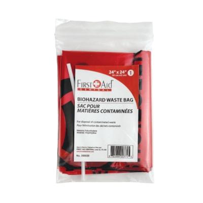 FAC BIOHAZARD WASTEBAG 24 X24
