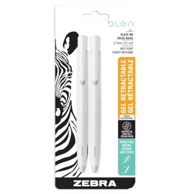 BLEN GEL PEN BLACK 2PK