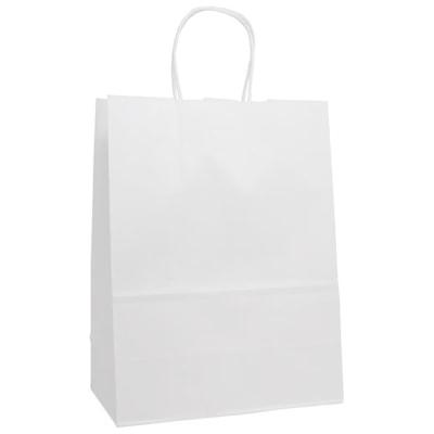 KRAFT PAPER BAG WHT 10X5X13