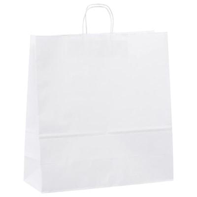 KRAFT PAPER BAG WHT 18X7X18.75