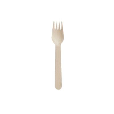 ECO 6.25 WOODEN FORK 100/PK